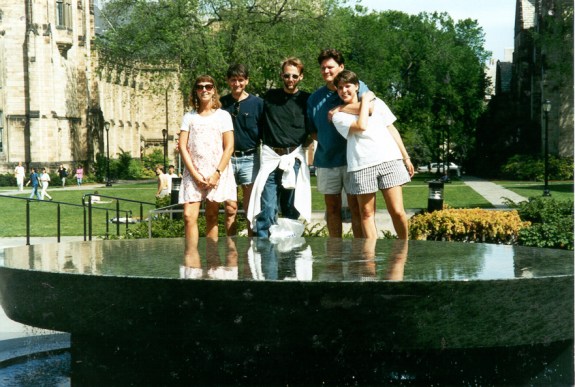 My family at my elite ivy league graduation weekend. Yes, my dad IS in cut off jean shorts.